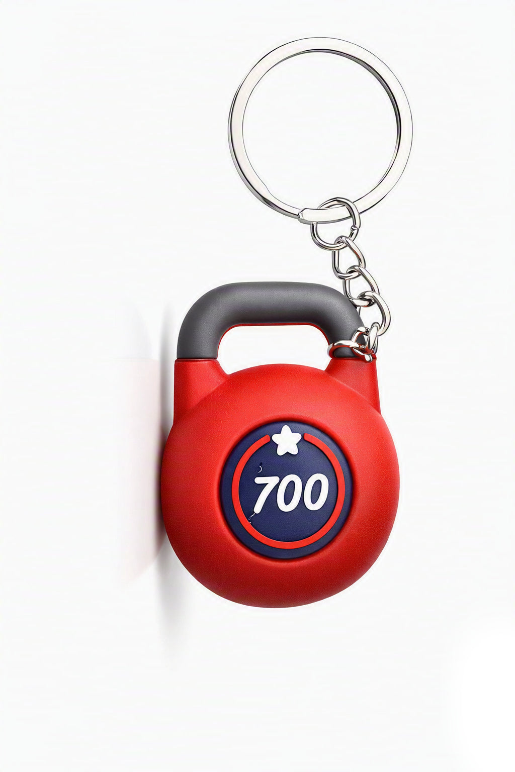 Ayahun Kırmızı Kettlebell Anahtarlık