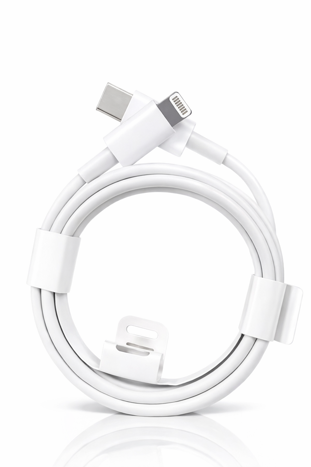 Lenigza 20W Type‑C to Lightning Hızlı Şarj Kablosu – Dayanıklı, Apple Uyumlu, Premium Beyaz Tasarım