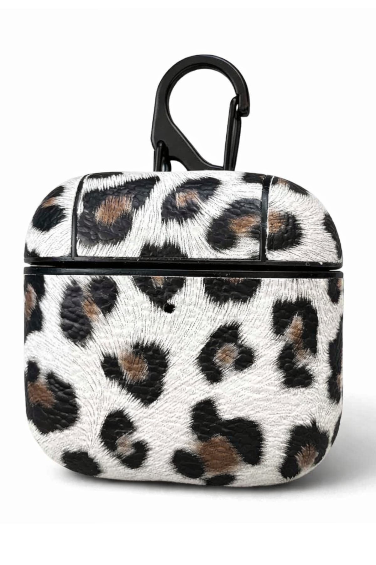 Lenigza Beyaz Leopar Pro Airpods Kılıfı