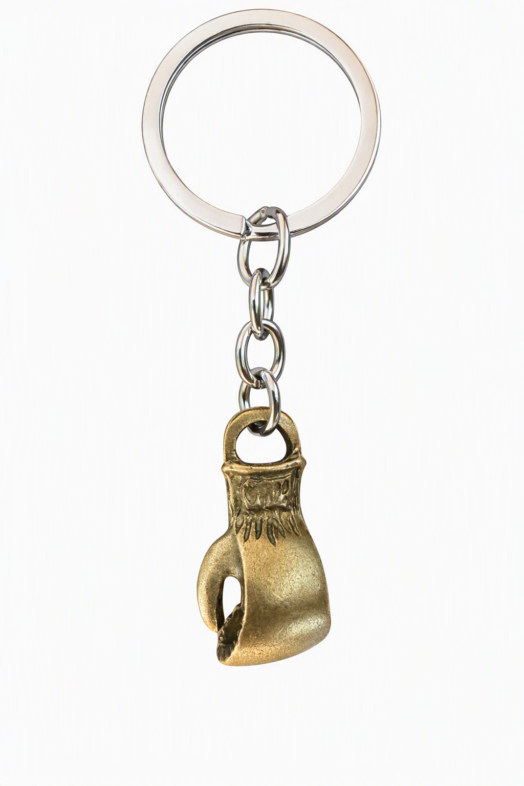 Waves And Pebbles Bronz Boks Eldiveni  Anahtarlık