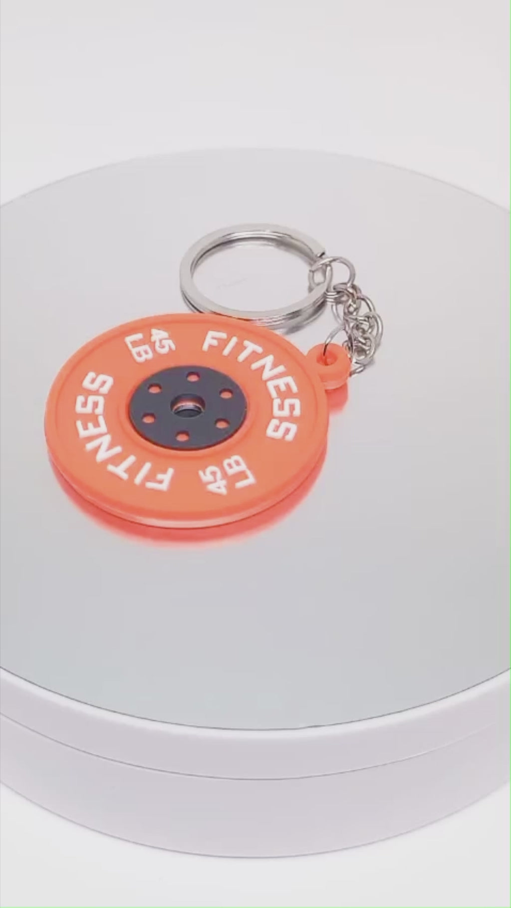 Ayahun Turuncu Halter Plakası Anahtarlık