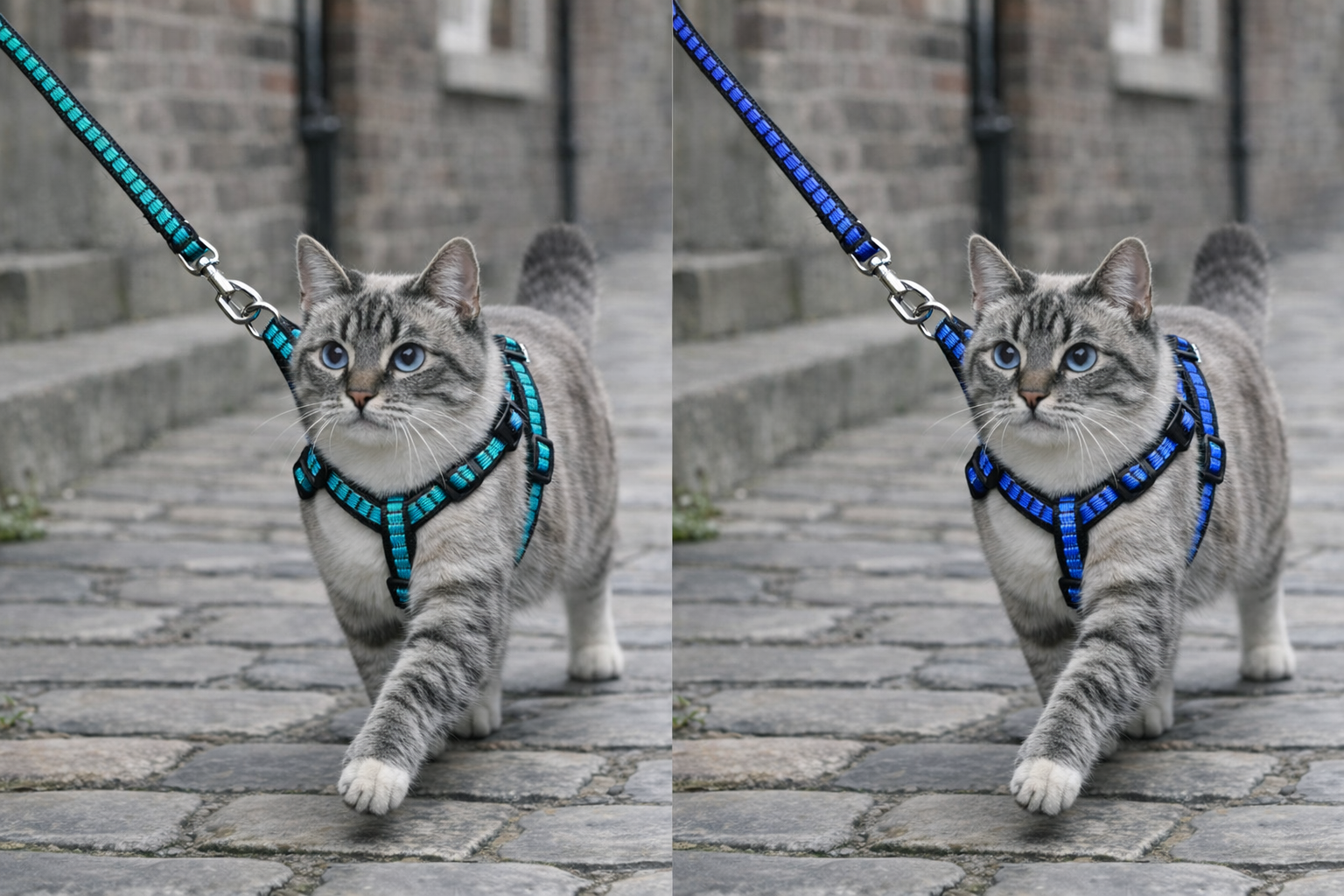 reflektörlü kedi tasması
